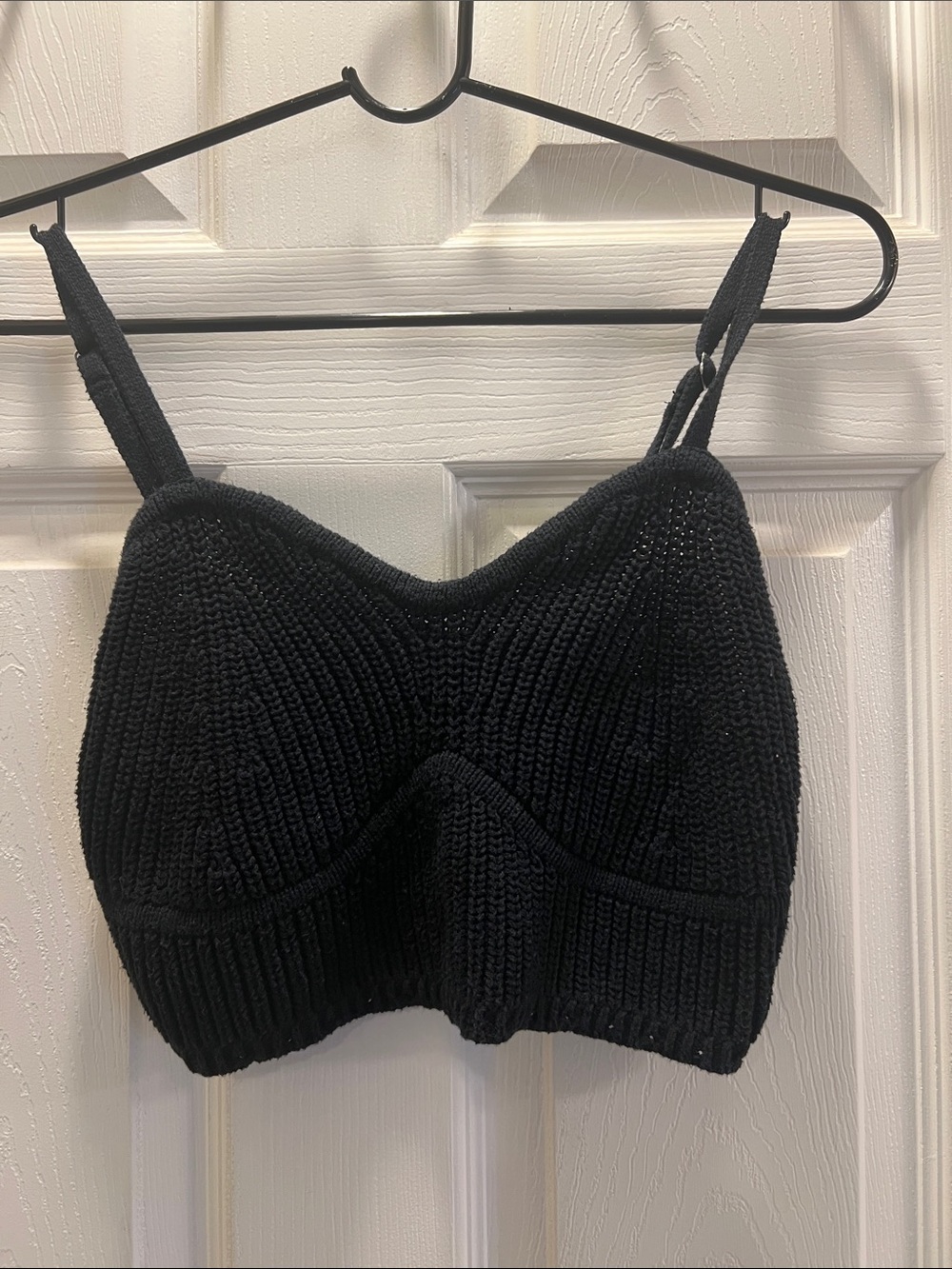 wild fable Black Knit Bralette